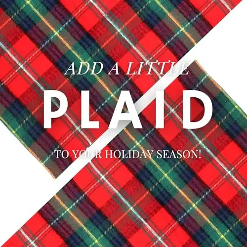 Achillea Shotlandiya Tartan Plaid Sharf - Issiq CasModazoneere Qishki Sharf, Bayram, Rojdestvo va Kundalik Kiyim uchun Sharflar - 6