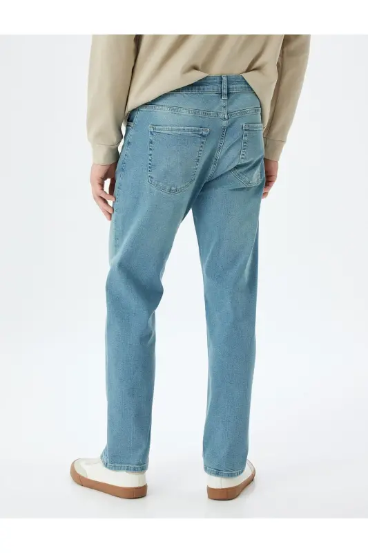 Açık İndigo Erkek Jeans 5WAM40119ID - AÇIK İNDİGO - 4