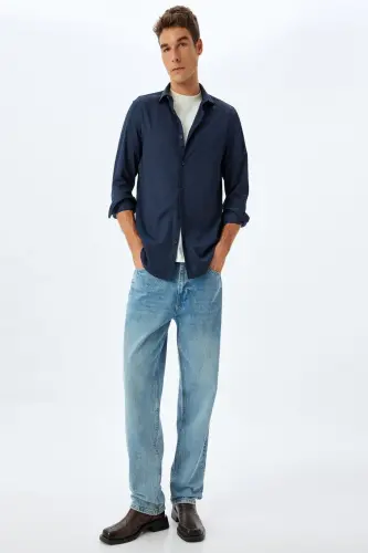 Açık İndigo Erkek Jeans 5WAM40125ID - AÇIK İNDİGO - 1