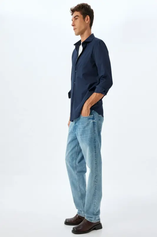 Açık İndigo Erkek Jeans 5WAM40125ID - AÇIK İNDİGO - 2