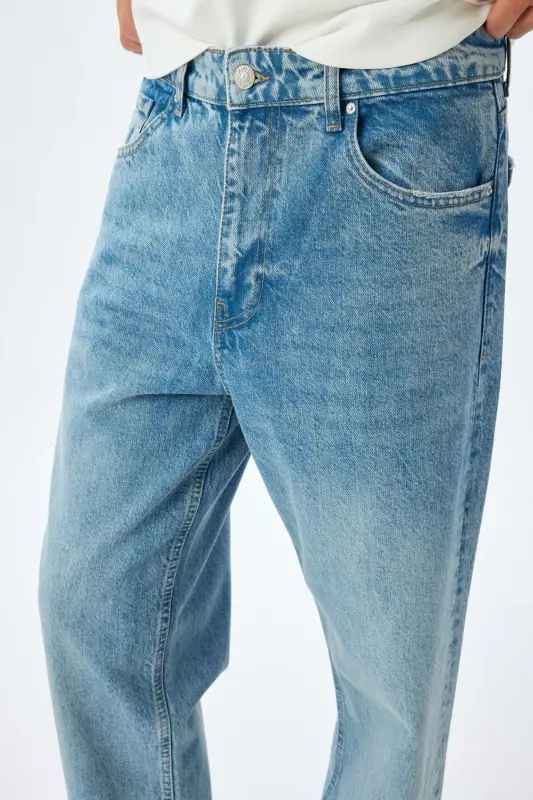 Açık İndigo Erkek Jeans 5WAM40125ID - AÇIK İNDİGO - 5