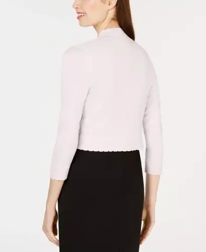 Open-Front Cropped Cardigan - JESSICA HOWARD (1)