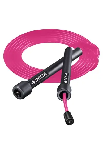 Açık Pembe Uzunluğu Ayarlanabilir Deluxe Atlama İpi-Açık Pembe 