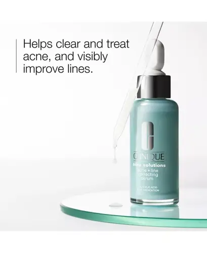 Acne Solutions Acne + Line Correcting Serum, 1 oz.-No Color - 3