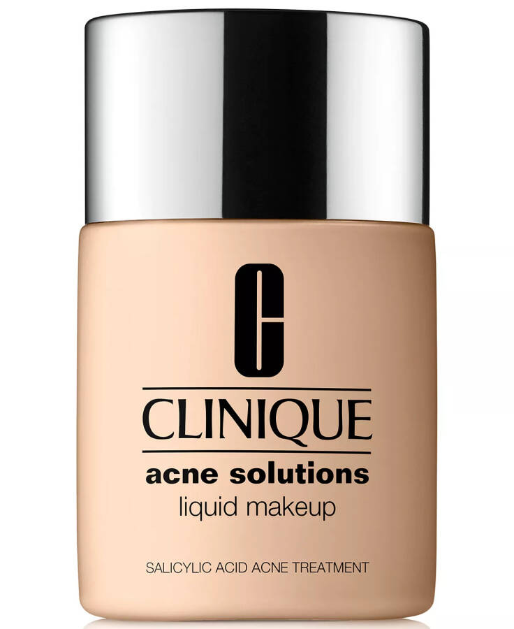 Acne Solutions Liquid Makeup Foundation, 1 oz Alabaster - 1