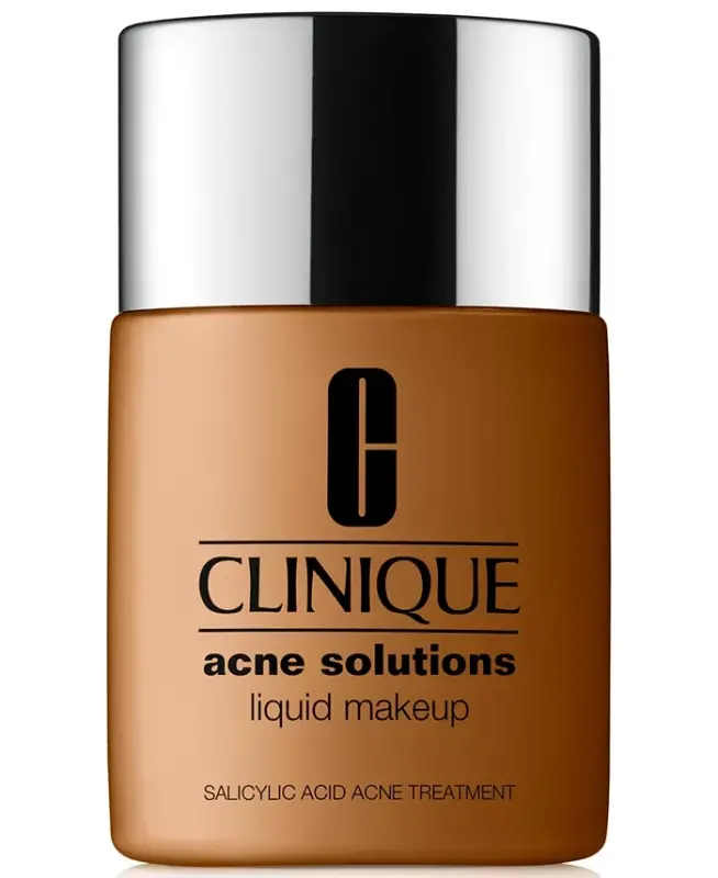 Acne Solutions Liquid Makeup Foundation, 1 oz.-Deep Honey - CLINIQUE