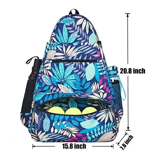 ACOSEN Tennis Bag Tennis Backpack - Ayollar va erkaklar uchun tennis raketkasi, Pickleball eshkaklari, Badminton raketkasi, Skvoş raketkasi, to'plar va boshqa aksessuarlarni ushlab turish uchun katta tennis sumkalari - ACOSEN (1)