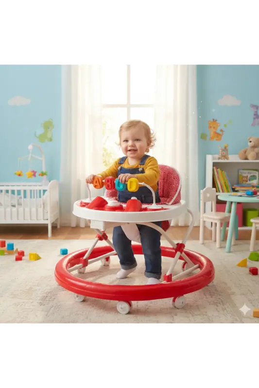 Acrciciko Alfa Yürüteç-KIRMIZI - 1