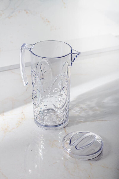 Acrylic Magic 2.3 L Transparent Pitcher (Not Glass !!!) - 8