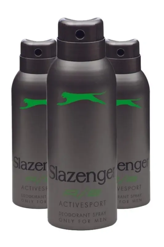 Active Sport Deodoranti Yashil 150ml x 3 Dona - SLAZENGER
