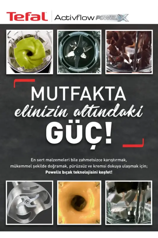 Activflow Expert 4 Pichoqli 1500w Quvvat 1,5 Litr Shisha Idishli Blender & Maydalagich Oshxona Kombayni-KUMUSH - 6