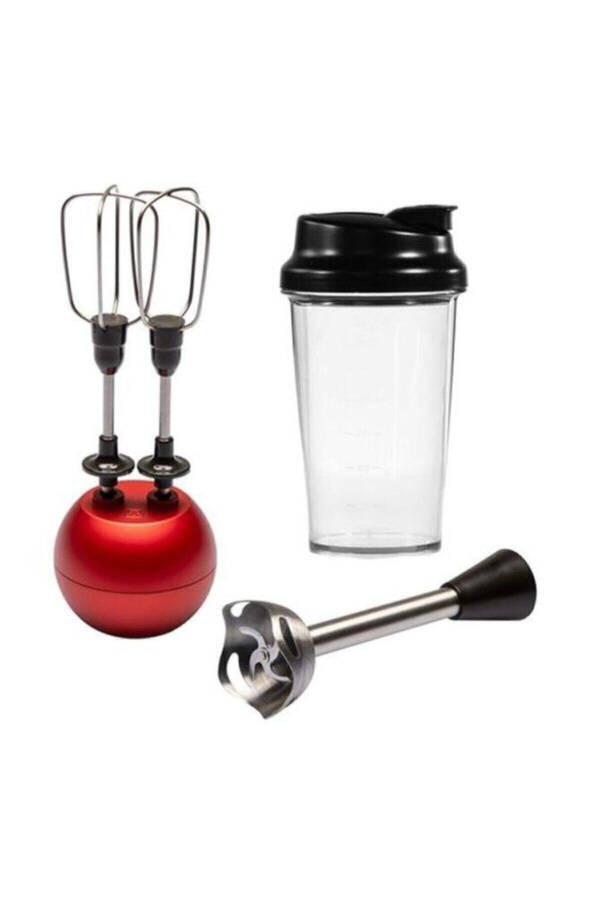 Activflow Pro Extreme Red 1500W Glass Blender Set - 3