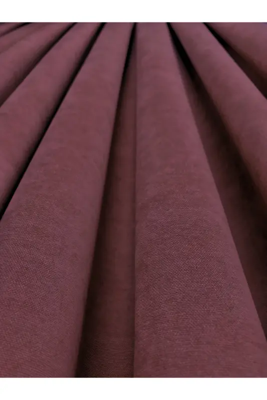 Ada Fonluk Bordo Tek Kanat 1/3 Sık Pile - Bordo - 1