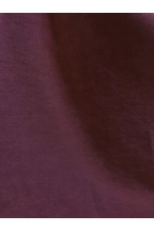 Ada Fonluk Bordo Tek Kanat 1/3 Sık Pile-Bordo - 5