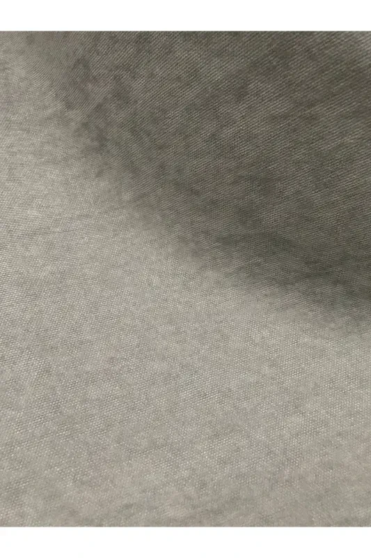 Ada Fonluk Gri Tek Kanat 1/3 Sık Pile-Gri - 5