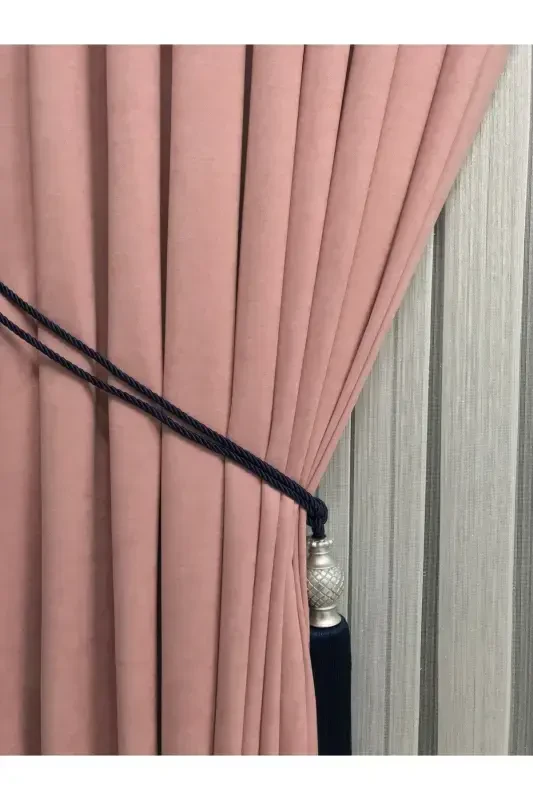 Ада Фонлук Gül Kurusu Tek Kanat 1/3 Sık Pile-Gül Kurusu - 2