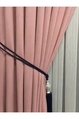 Ada Fonluk Gül Kurusu Tek Kanat 1/3 Sık Pile-Gül Kurusu - Erdoğanlar Koza (1)