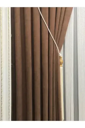 Ada Fonluk Kahverengi Tek Kanat 1/3 Sık Pile-Kahverengi - Erdoğanlar Koza (1)