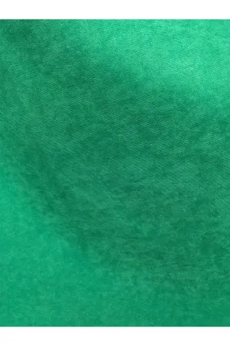 Ada Fonluk Koyu Yeşil Tek Kanat 1/3 Sık Pile-Koyu Yeşil - 5