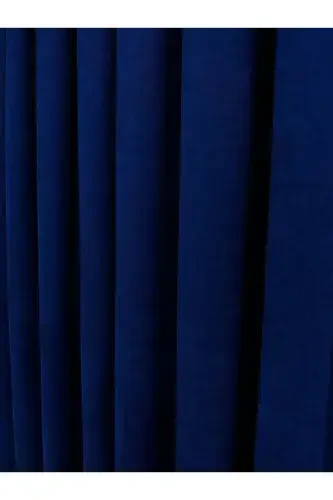 Ada Fonluk Parlement Mavisi (Açık Lacivert) Tek Kanat 1/3 Sık Pile-Mavi - 3