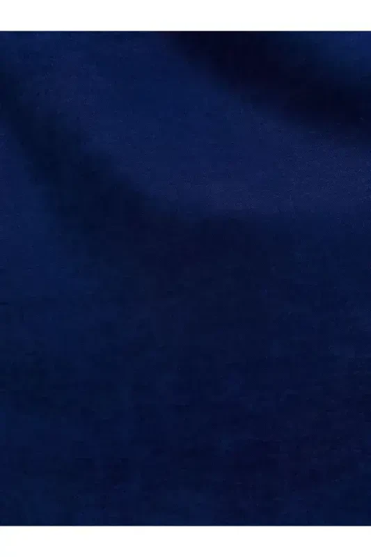 Ada Fonluk Parlement Mavisi (Açık Lacivert) Tek Kanat 1/3 Sık Pile-Mavi - 6