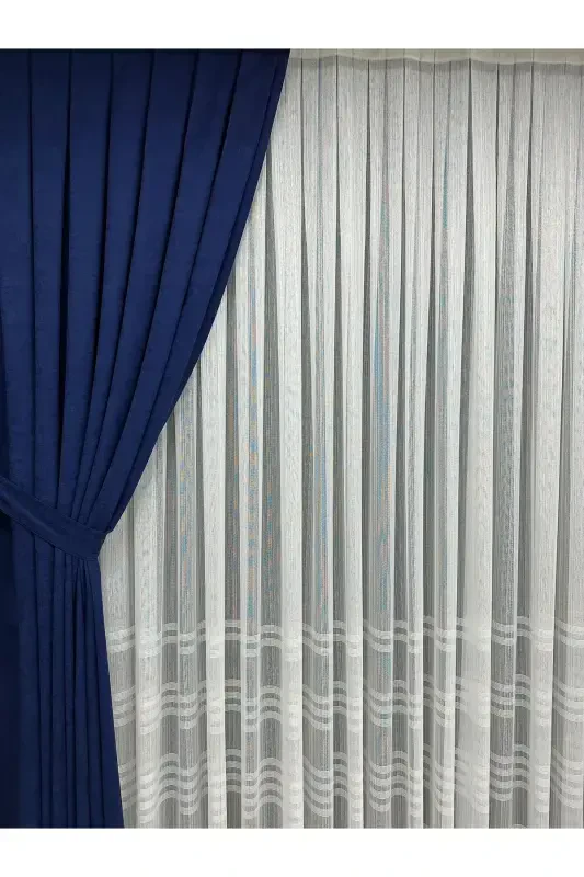 Ада Фонлук Парлемент Мависы (Ачык Лачиверт) Тек Канат 1/3 Сык Пиле-Мави - 4