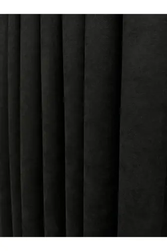 Ada Fonluk Siyah Tek Kanat 1/3 Sık Pile-Siyah - 3