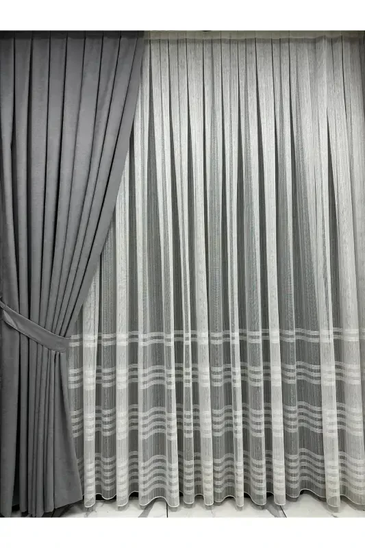 Ада Фонлук Светло-Серый Один Полотно 1/3 Частота Сборки-Светло-Серый - 1