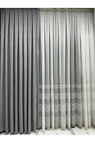 Ада Фонлук Светло-Серый Один Полотно 1/3 Частота Сборки-Светло-Серый - 5