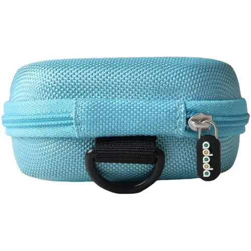 Adada Hard Travel Case for Anker Nano Power Bank, Portable Charger 5,000mAh (Blue) - 4