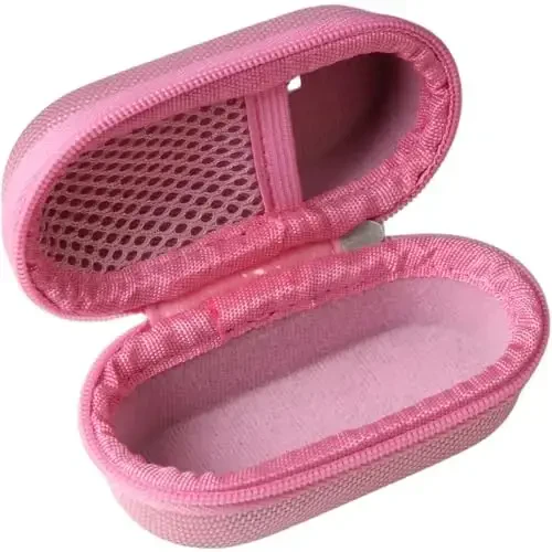 Adada Hard Travel Case for Anker Nano Power Bank, Portable Charger 5,000mAh (Pink) - 3