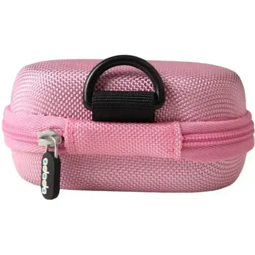 Adada Hard Travel Case for Anker Nano Power Bank, Portable Charger 5,000mAh (Pink) - 4