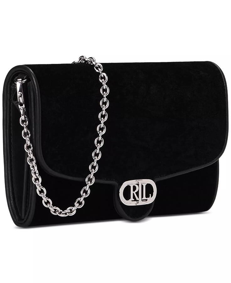 Adair Velvet Small Crossbody Black - 4