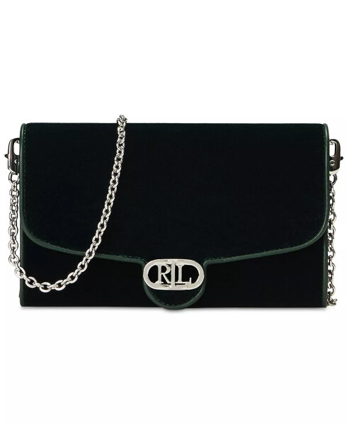 Adair Velvet Small Crossbody Emerald - 1