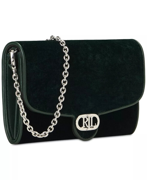 Adair Velvet Small Crossbody Emerald - 4