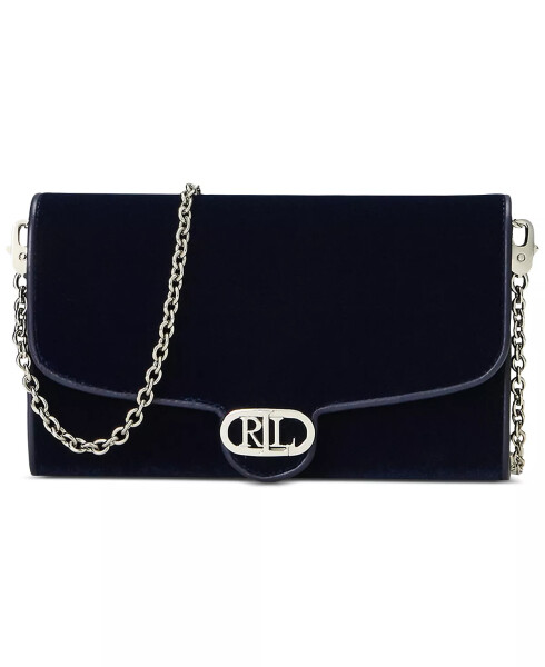 Adair Velvet Small Crossbody Luxe Navy - 1