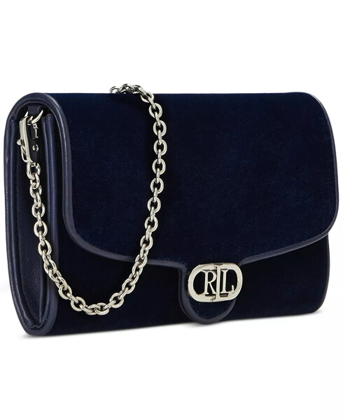 Adair Velvet Small Crossbody Luxe Navy - 4