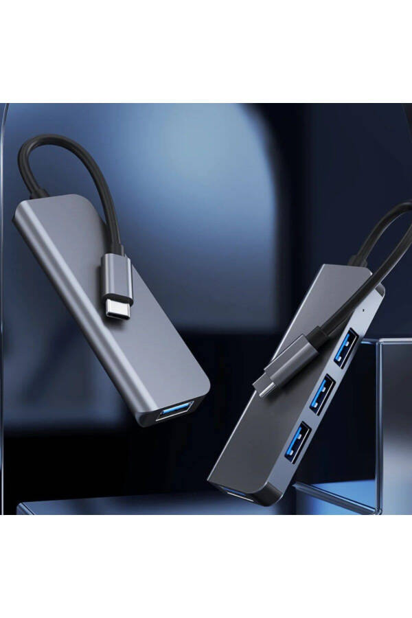 Адаптер-разветвитель Type-C 1xUSB 3.0 3xUSB 2.0 Hub OTG Byl-2013t - 5