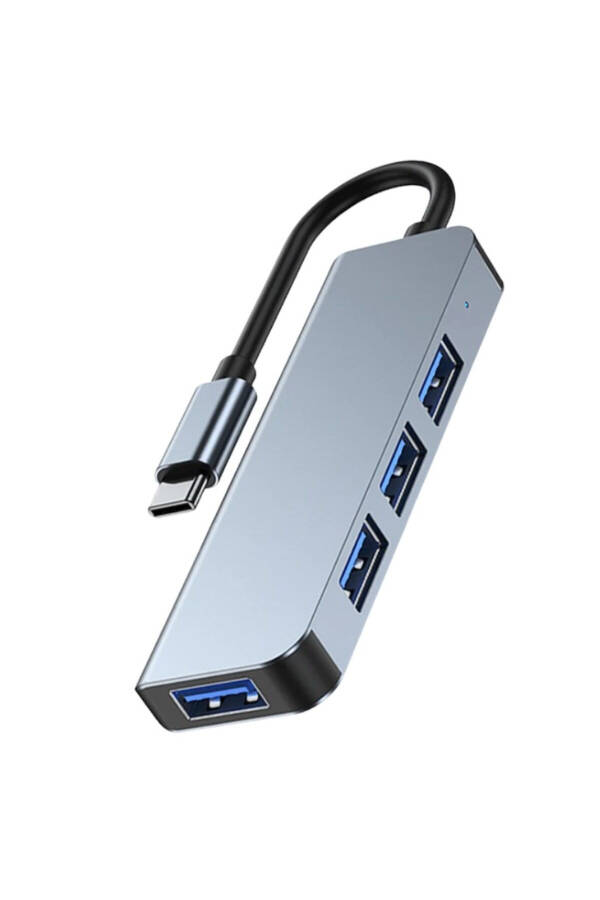 Адаптер-разветвитель Type-C 1xUSB 3.0 3xUSB 2.0 Hub OTG Byl-2013t - 6