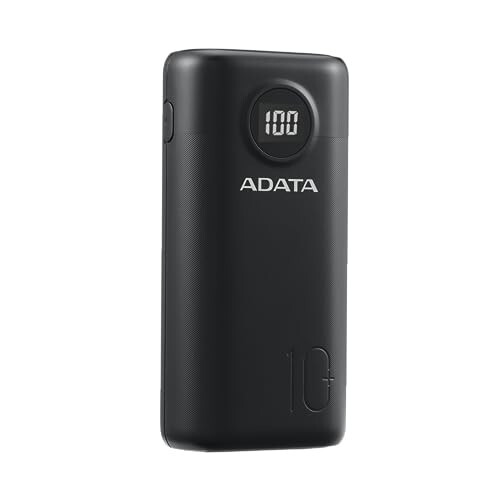 ADATA P10000QCD 10000mAh Qualcomm QC 3.0 / USB PD 3.0 Çift USB-A (18W) & USB-C Hızlı Şarj (18W) Power Bank Taşınabilir Şarj Cihazı (AP10000QCD-DGT-CBK) - 2