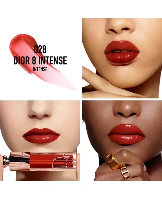 Addict Lip Maximizer Gloss-028 Dior 8 Intense (A bold brick red) - 2