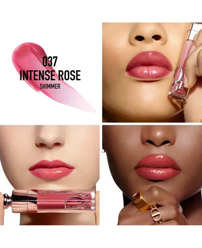 Addict Lip Maximizer Gloss-037 Intense Rose (A bold pink) - 3