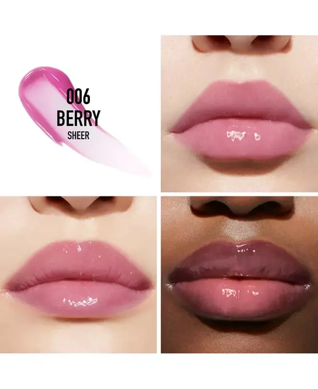 Addict Lip Maximizer Gloss - 006 Berry (A light fuchsia) - 2