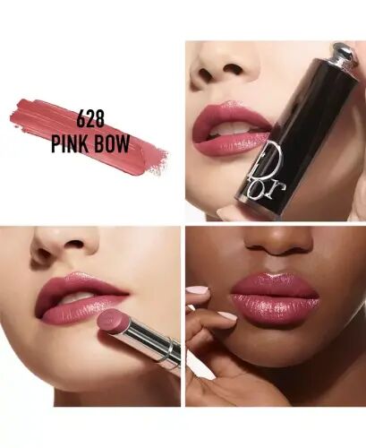 Addict Refillable Shine Lipstick - 628 Pink Bow (A plum) - 3