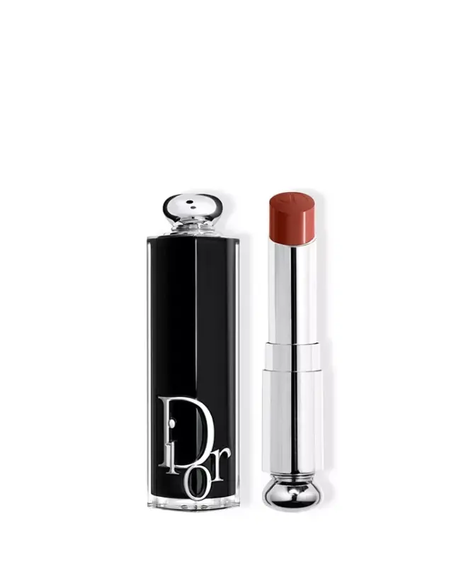 Addict Refillable Shine Lipstick-812 Tartan (Jigarrang qizil) - DIOR