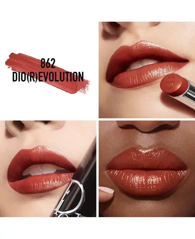 Addict Refillable Shine Lipstick-NEW! 862 Dio(r)evolution - 3