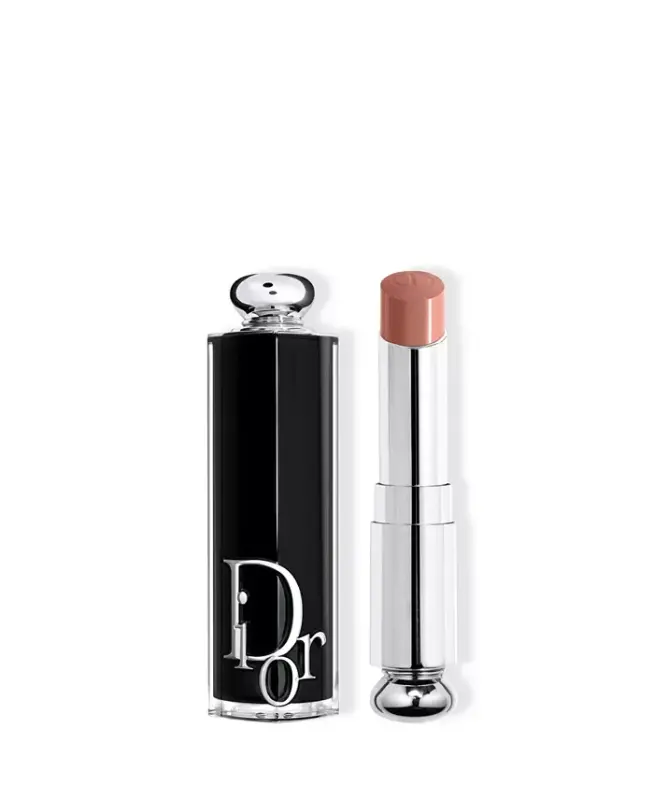 Addict Refillable Shine Lipstick - 412 Dior Vibe (A rose nude) - 1