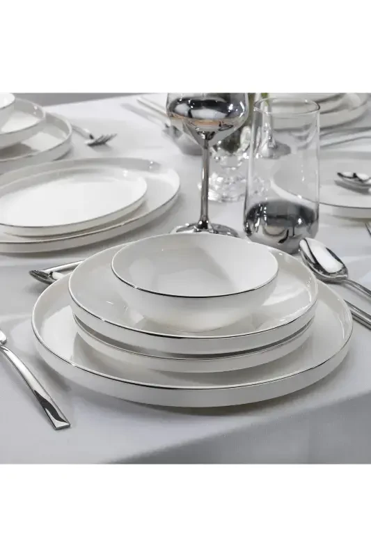 Adel Platin Ovqat To'plamı 56 dona - platina - 2