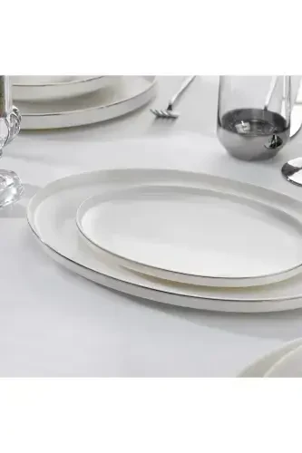 Adel Platin 56 Parça 12 Kişilik Yemek Takımı - 6