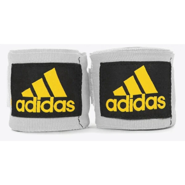 adidas Boxing, MMA Hand Wraps, White - 1